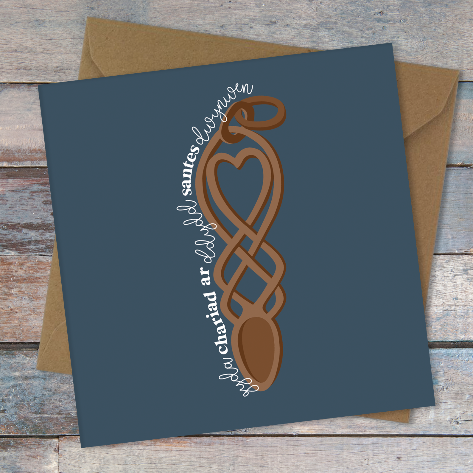 Dydd Santes Dwynwen / Saint Dwynwen Day card