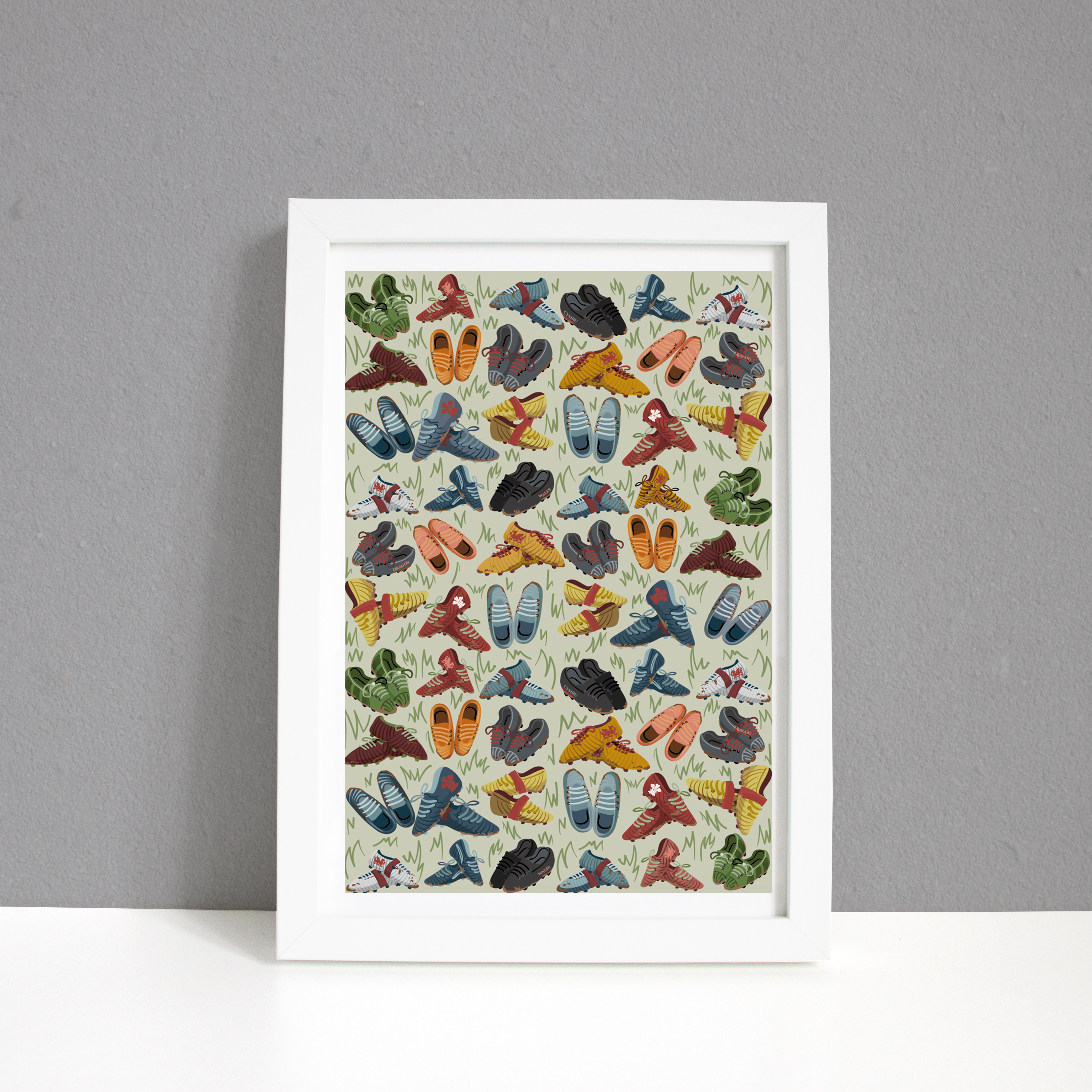 LUCKY TOGS A4 PRINT / FRAMED AND UNFRAMED