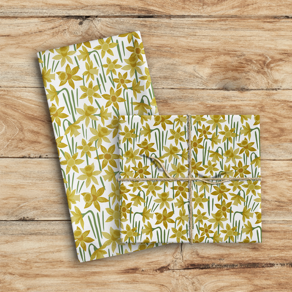 Daffodil Meadow Tea Towel