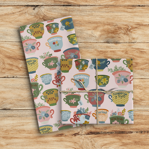 Lysh Cups Tea Towel