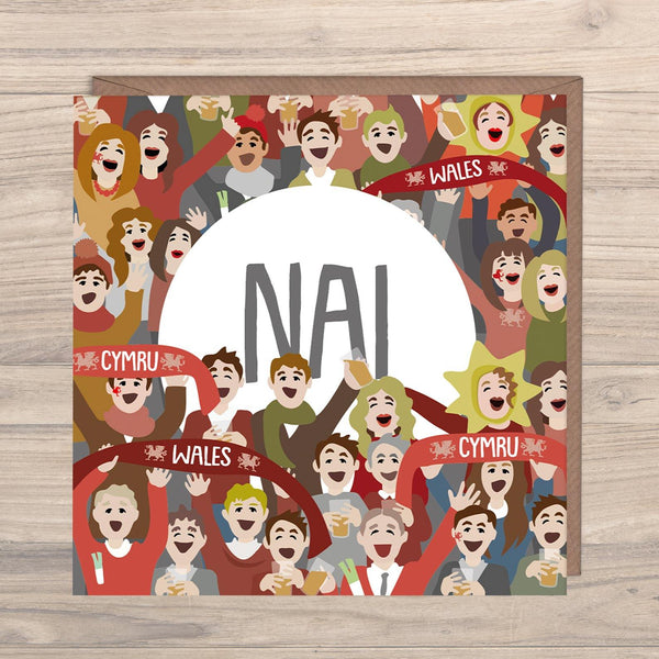welsh greeting card