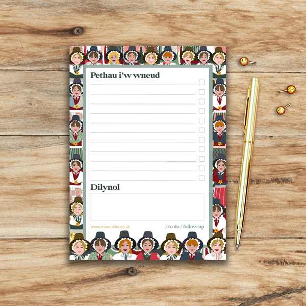 Pethau I’w Wneud / To Do List