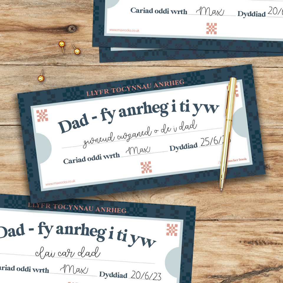 Dad Voucher book