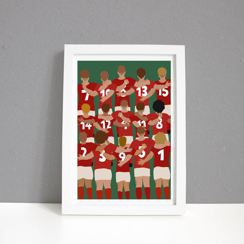 welsh greeting card