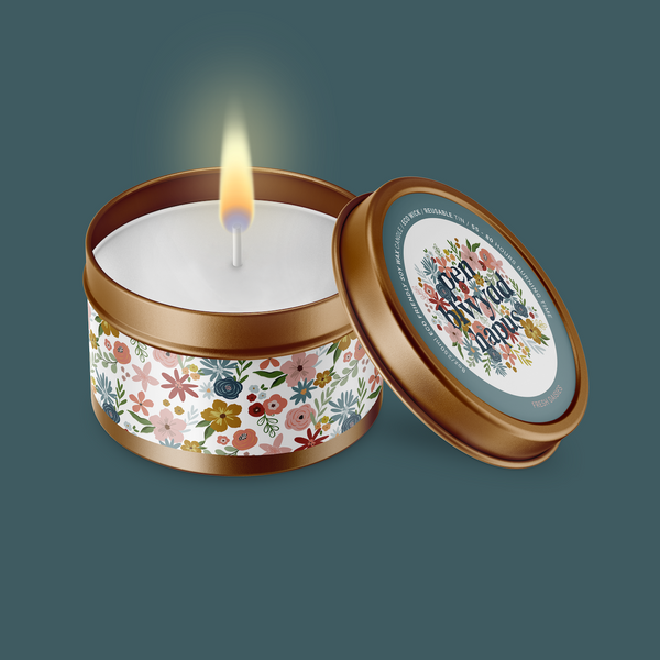 Penblwydd Hapus Candle