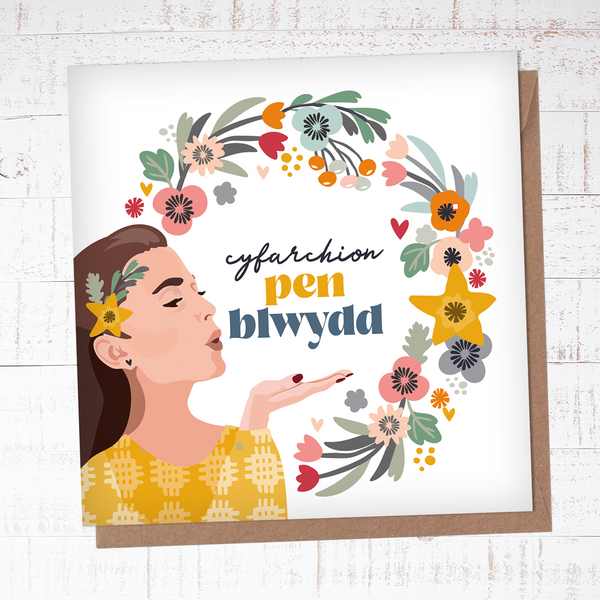Cyfarchion pen-blwydd (Birthday greetings) - Max Rocks