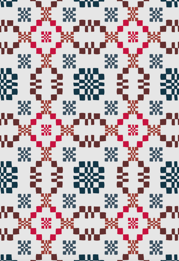 WOOLLEN TAPESTRY A4 PRINT / FRAMED AND UNFRAMED