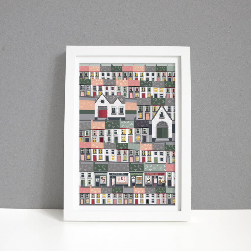 Village of the Valleys A4 Print / Framed and Unframed - Max Rocks