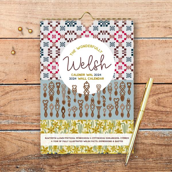 Desk and Wall Calendar / Calendrau Desg & Wal 2024