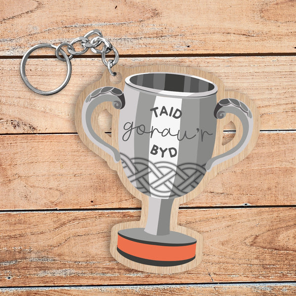 Taid Trophy Keyring