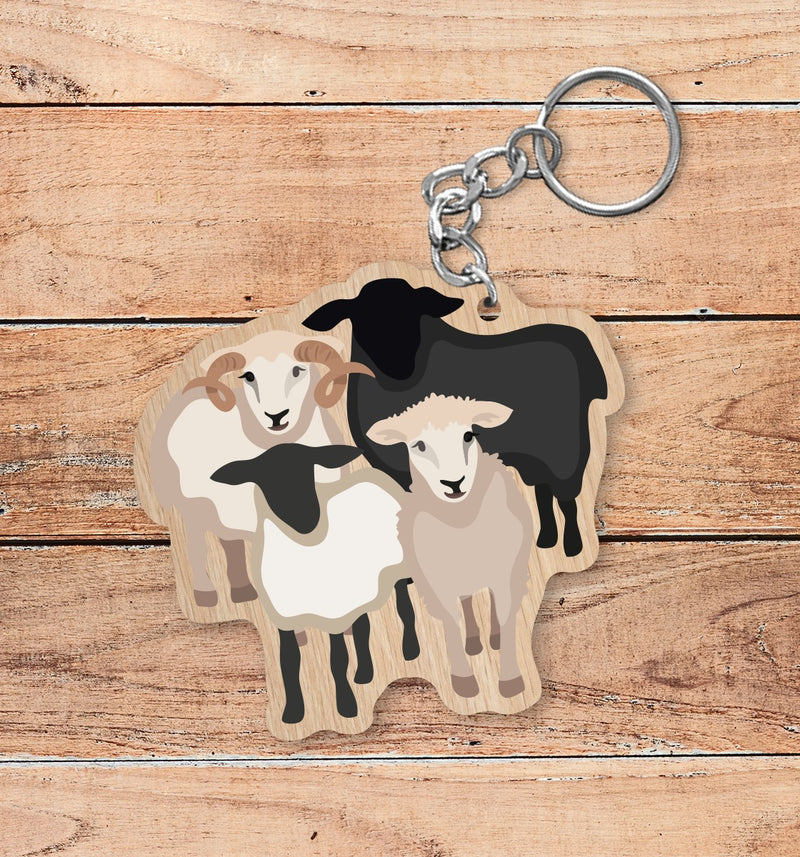 Group of Sheep Decoration