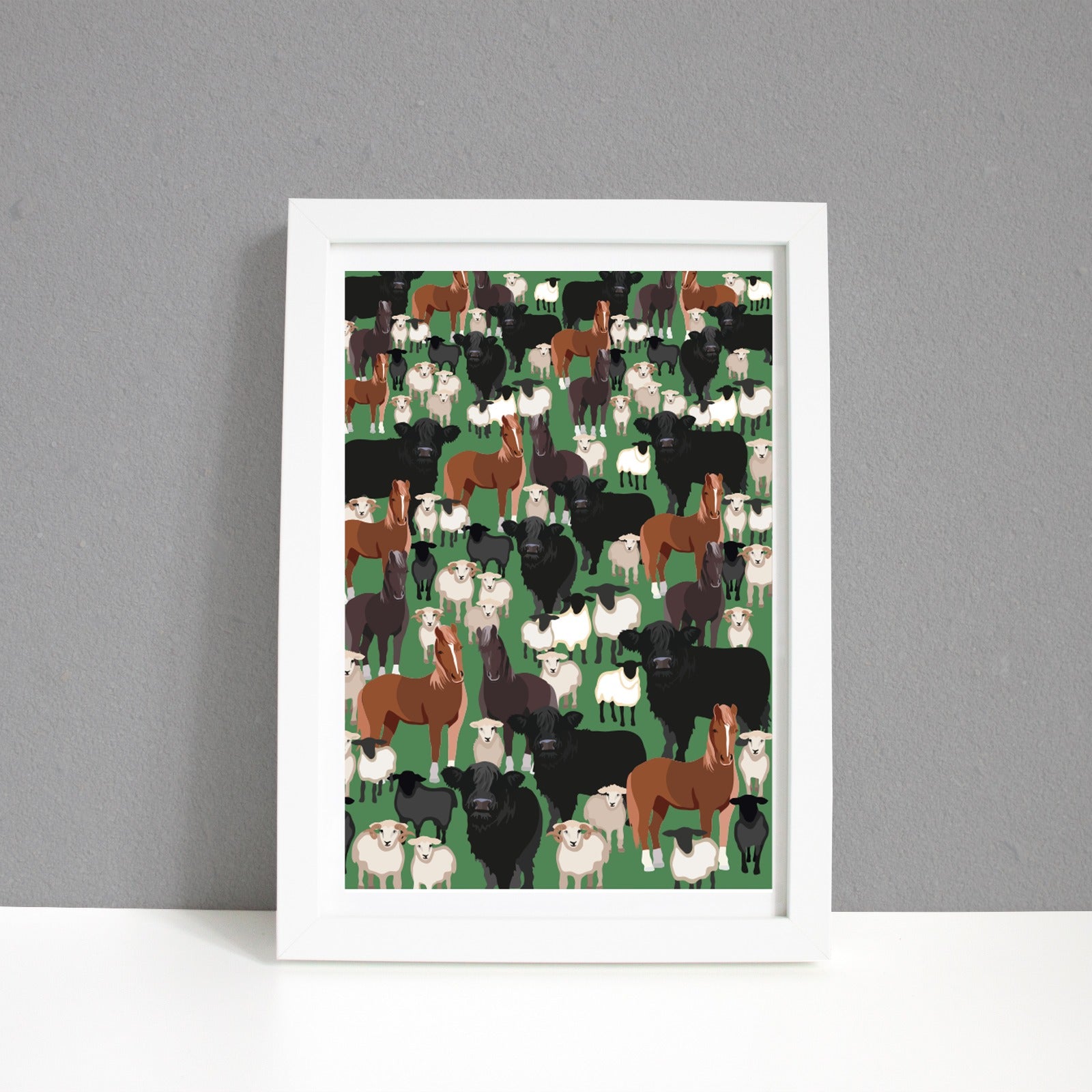 Y Sioe A4 Print / Framed and Unframed