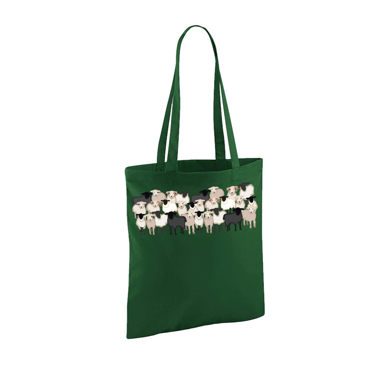 Group Of Sheep Cotton Bag