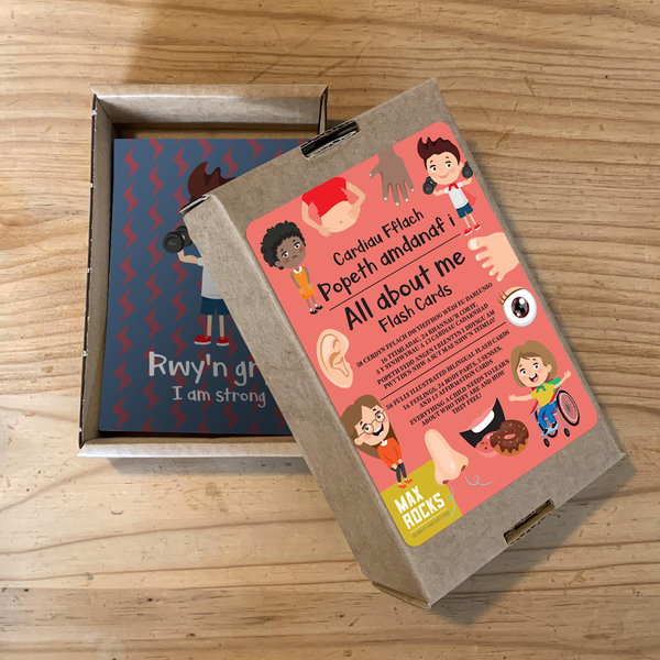 All About Me Flashcards // Cardiau Fflach Popeth Amdanaf I
